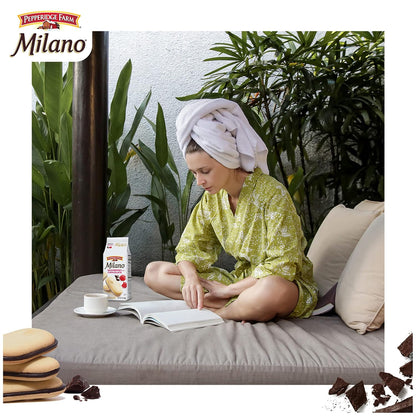 Pepperidge Farm Milano Cookies – Kid Approved Sandwich Cookies for Playdate Snack Plates, Double Milk Chocolate