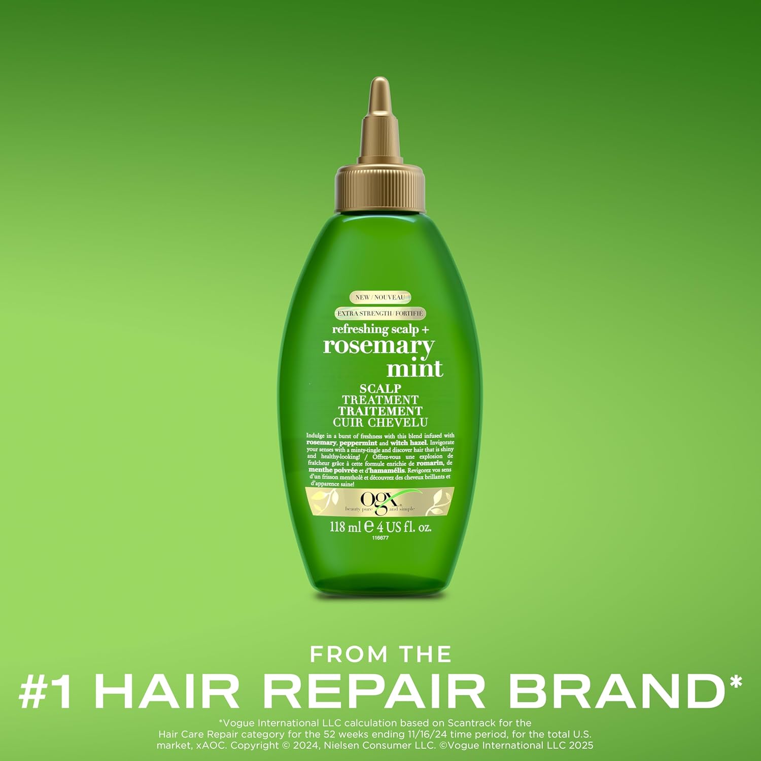 peppermint and rosemary deliver a cooling, invigorating tingle and fresh mint aroma
