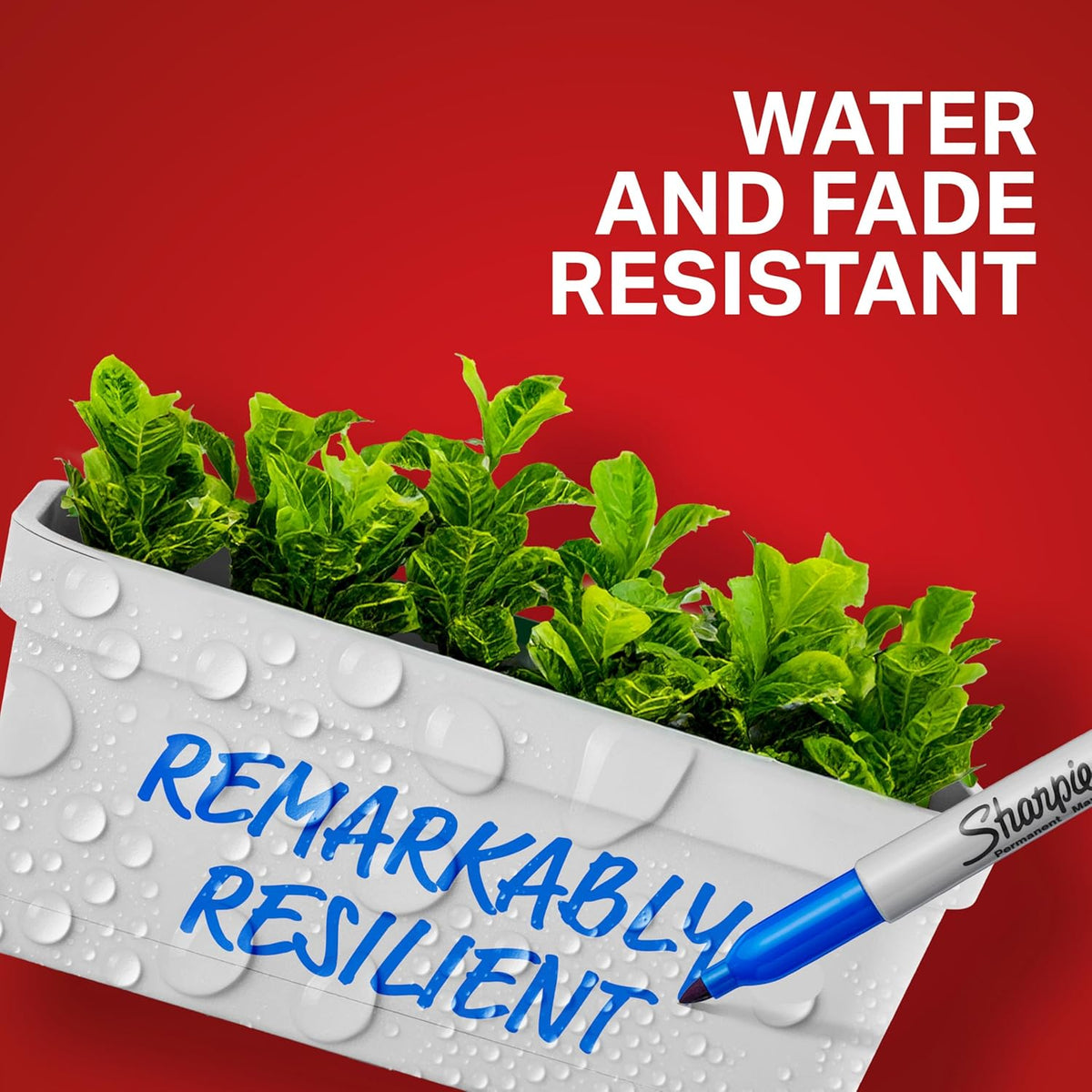 permanent, water-resistant, fade-resistant quick-dry ink formula