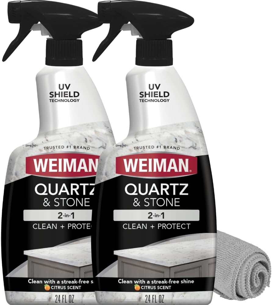 ph neutral quartz-specific formula safe for sealed stone