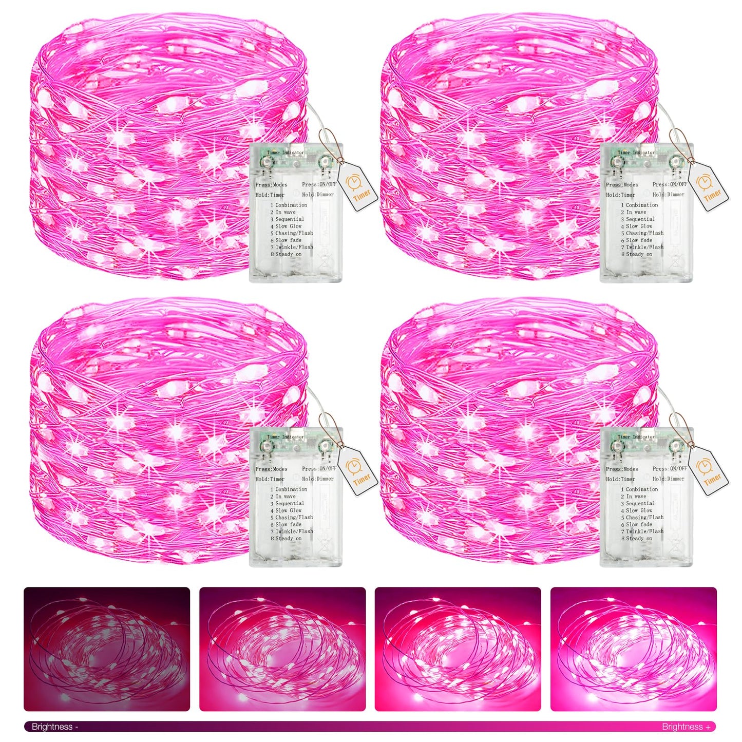Pink - 4 Pack