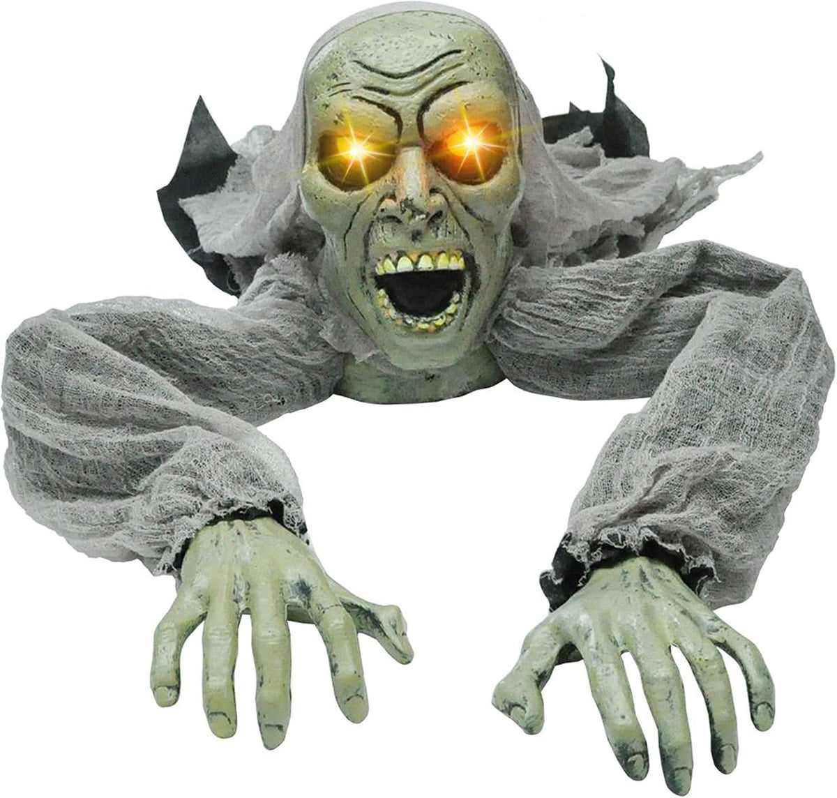 JOYIN Zombie Halloween Prop – Family-Friendly Scary Decor for Trick-or-Treat Walkways and Kids' Halloween Party Yards