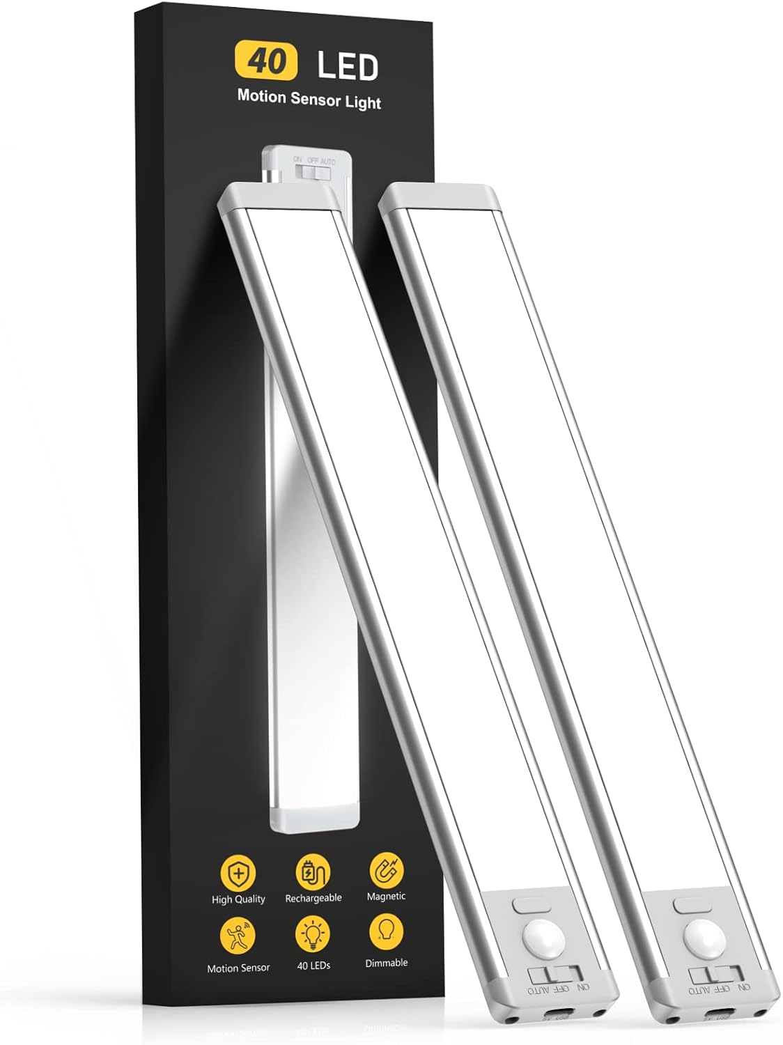 pir motion sensor with 120° angle, 10ft range, and 20-second auto-off
