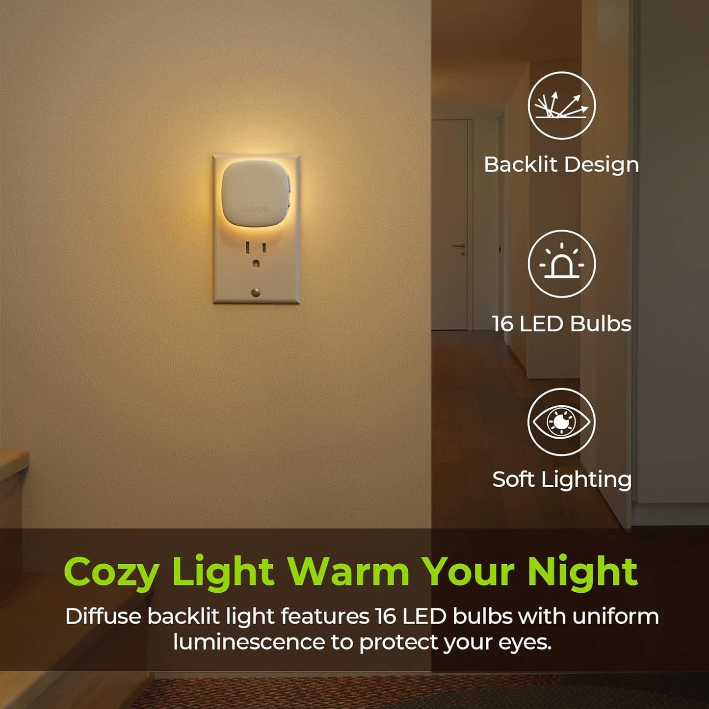 pir motion sensor with 3–5 m range, 120° angle, 60-second auto-off