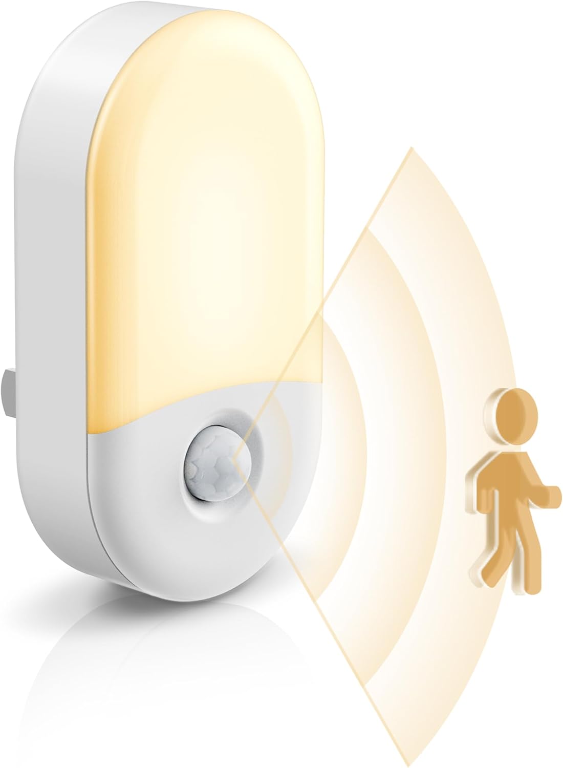 pir motion sensor with 3–5m range and 120° detection angle