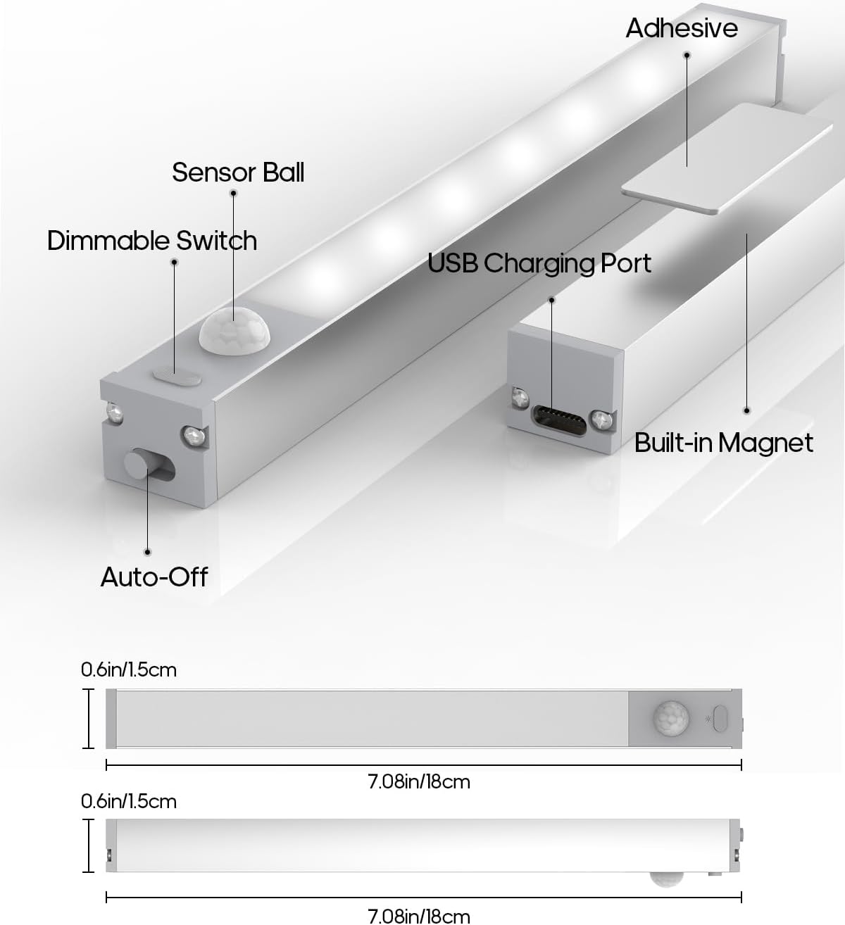 pir motion sensor with automatic shutoff after ~25 seconds of no motion