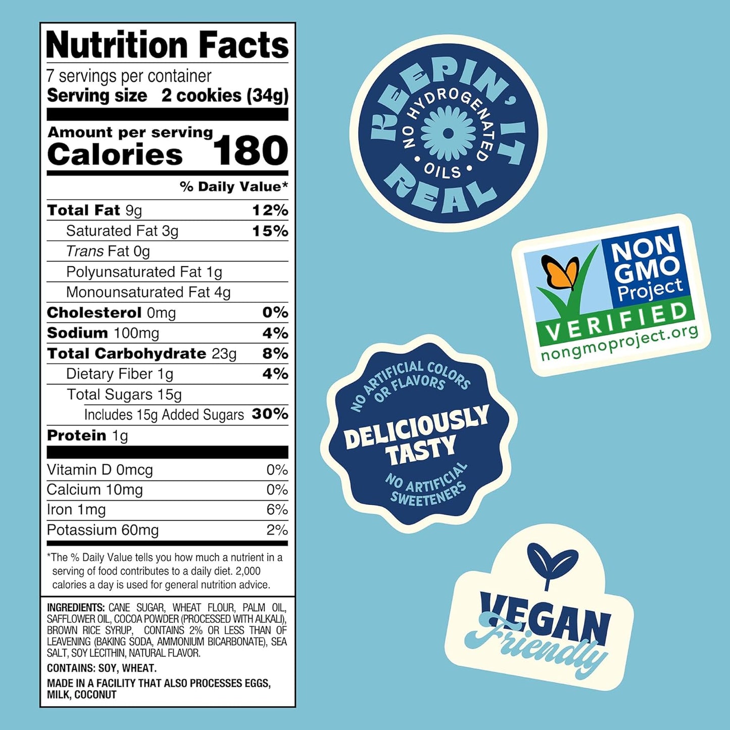 plant-based formulation with no dairy-derived ingredients