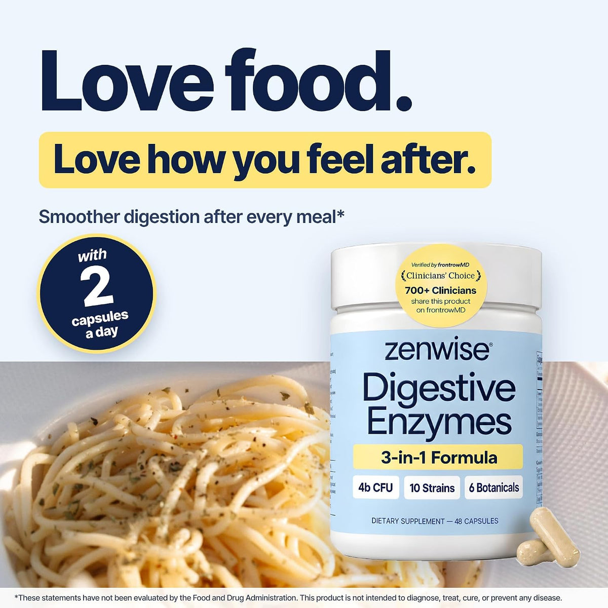 plant-based vegetarian capsule formula packaged in a bottle