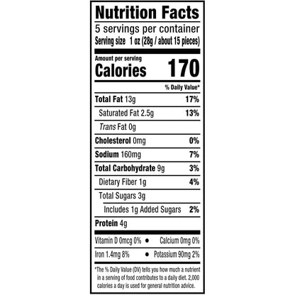 PLANTERS Dill Pickle Cashews Resealable Packs - Guilt-Free Crunch for Calorie Counters