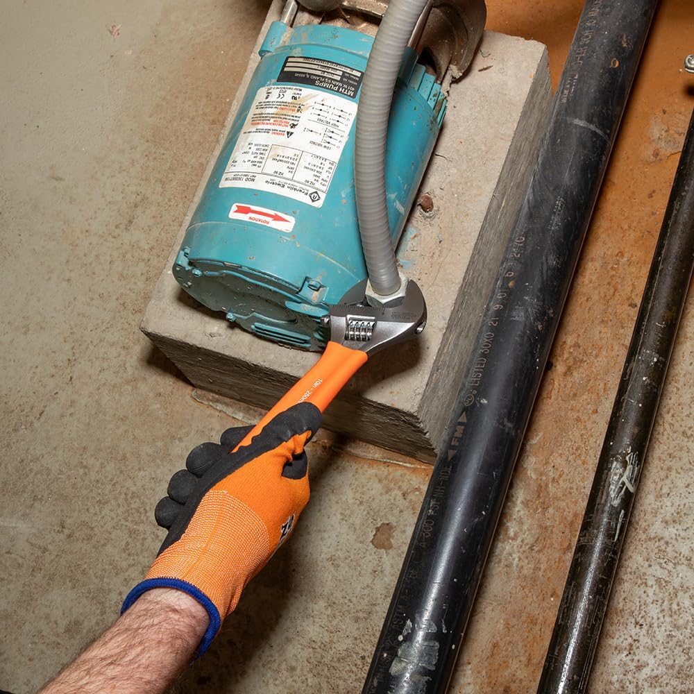 plastic-dipped contoured handles with hang-hole end for storage on a tool board