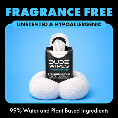 plastic-free wipes made from plant-sourced fibers, no dyes, no parabens, no alcohol