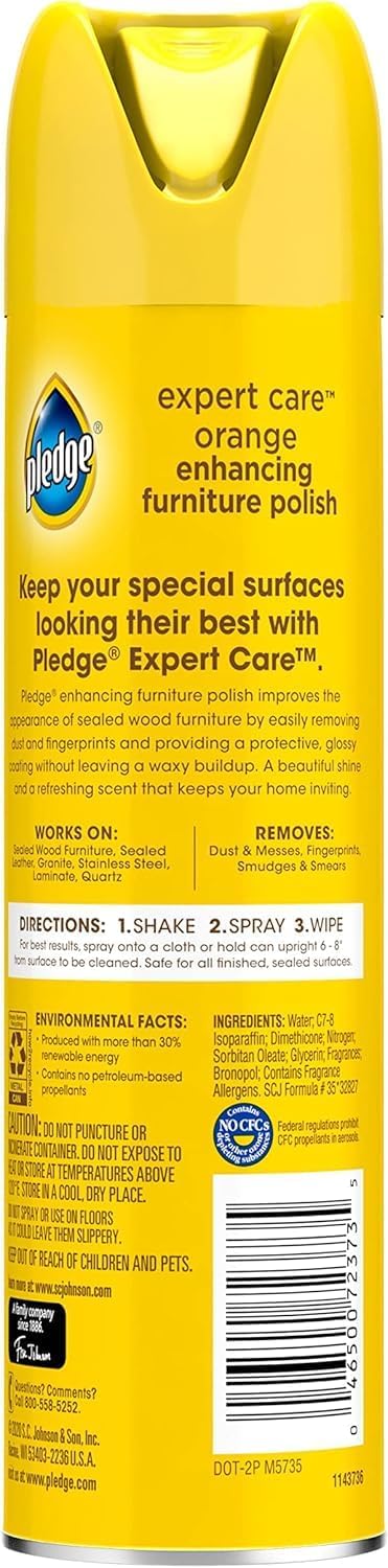Pledge Enhancing Polish – Holiday Gift Set for Friends Who Love Tidy Homes, 9.7oz