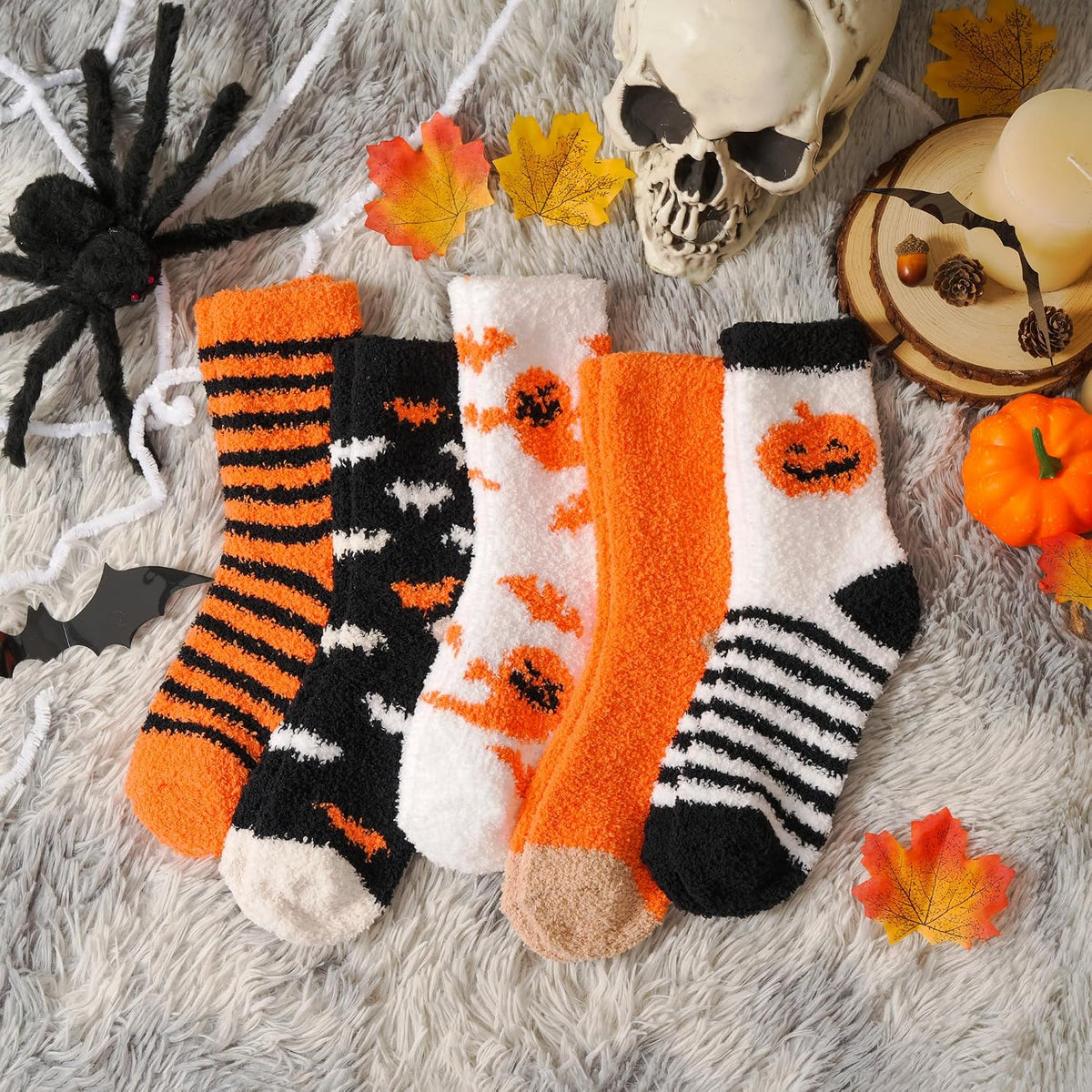 floconssy Fuzzy Socks for Women – Premium Plush Slipper Socks with Spa-Like Soft Interior