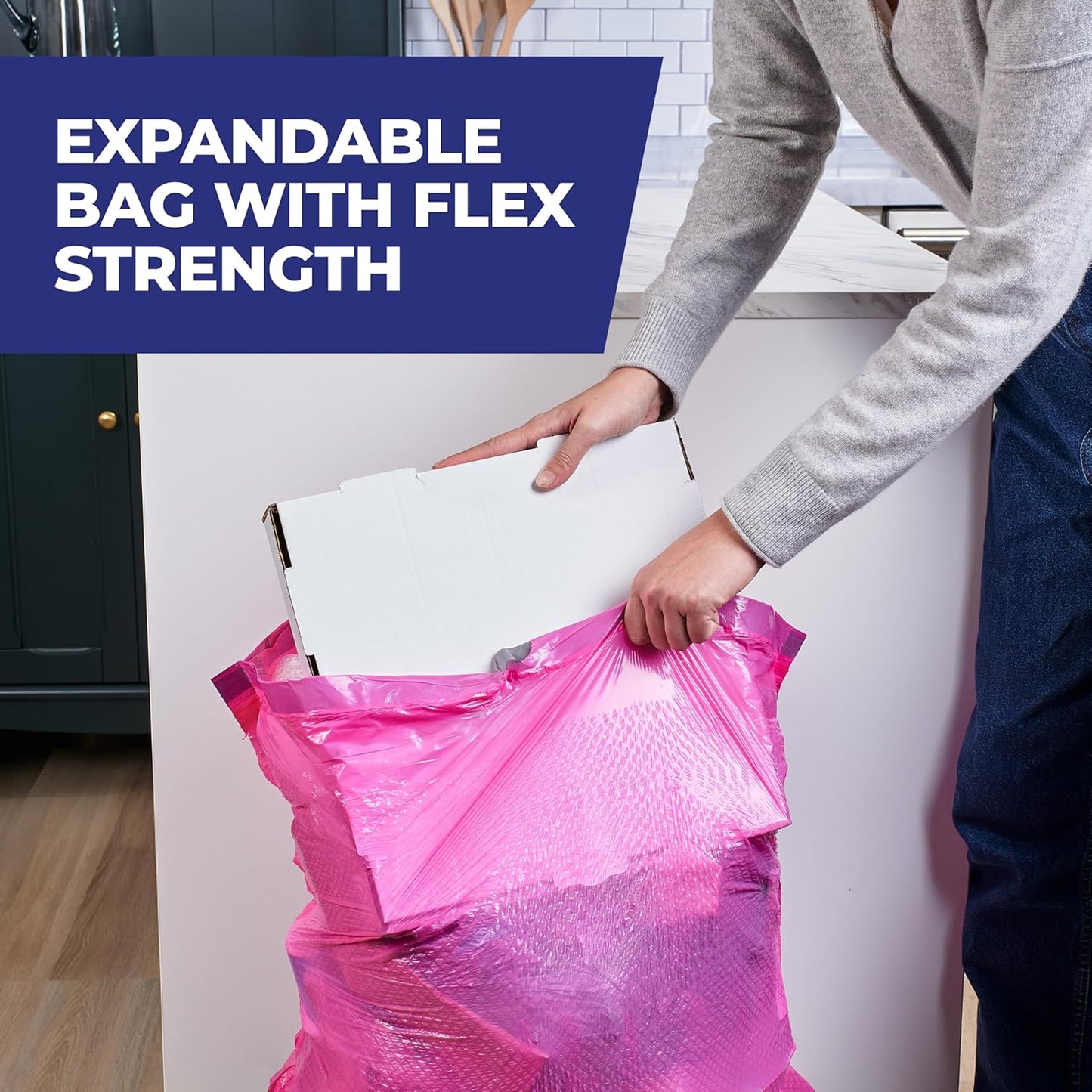 polyethylene construction with vibrant pink coloration