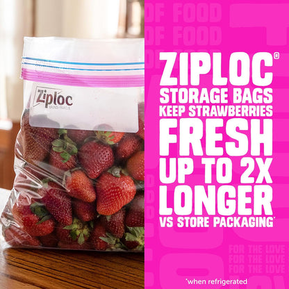 pop-resistant smart zip plus airtight seal for freshness and leak protection