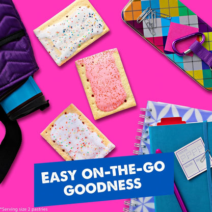 Pop-Tarts Pastry Variety, Fun Care Package Snack for College Students, 20.3oz Box (12 Count)