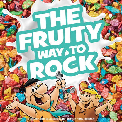 Post Fruity Pebbles Cereal – Gluten Free Kids Breakfast for Family Breakfast Table