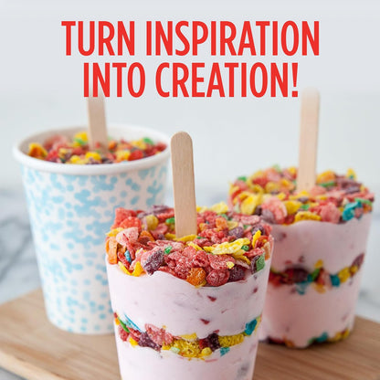 Post Fruity PEBBLES Marshmallow Cereal – Gluten Free Kids Breakfast for Nursery Snack Time