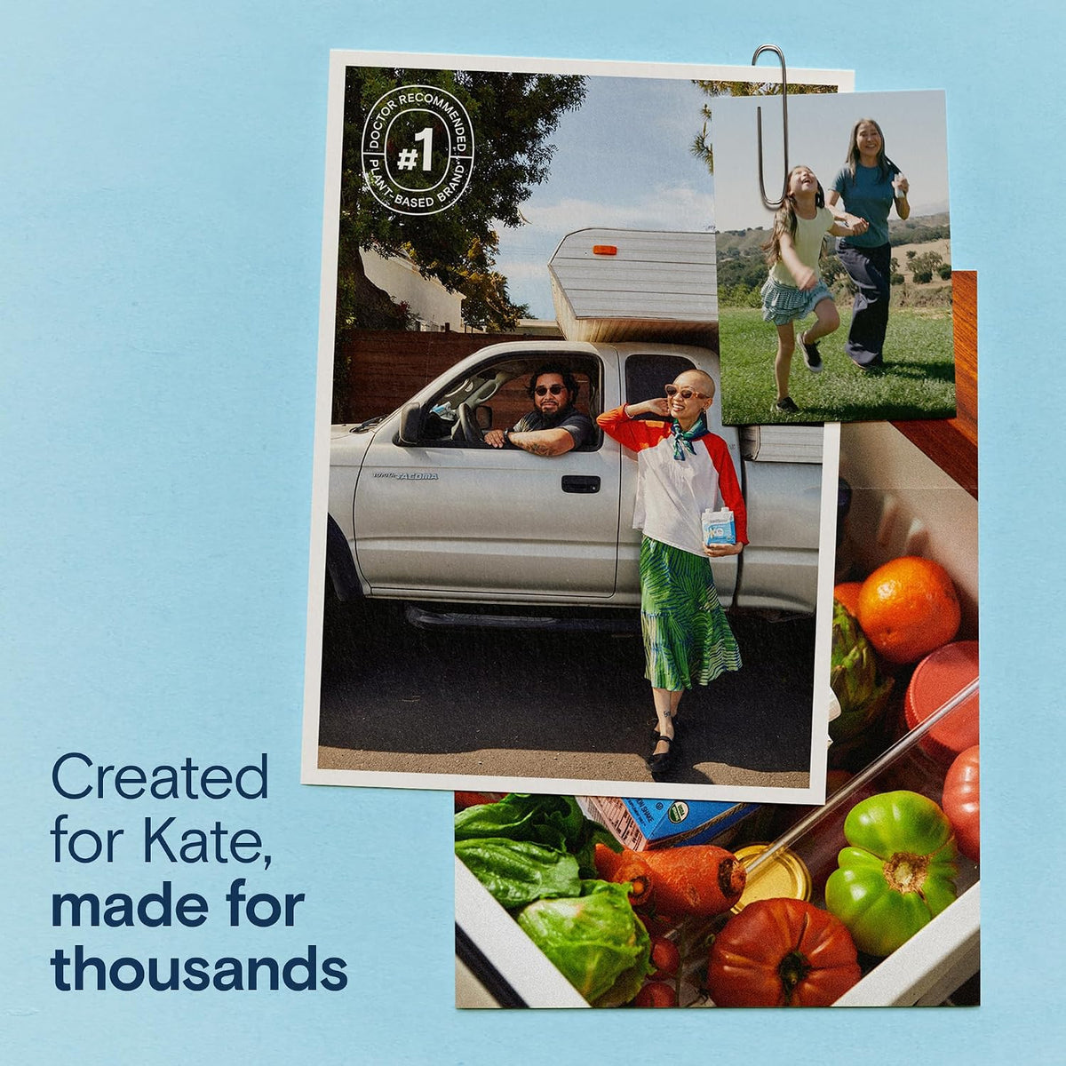 KATE FARMS Pediatric Blended Meal for Mindful Mealtimes, Vegan Gluten-Free Options for Growing Children