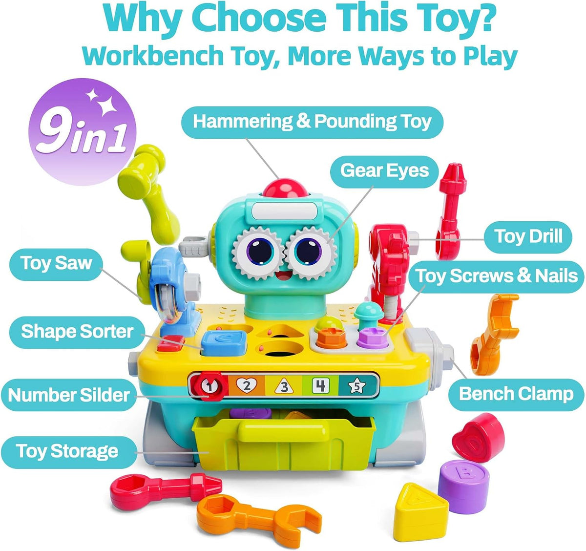 pounding ball game and ball drop tube for hand-eye coordination