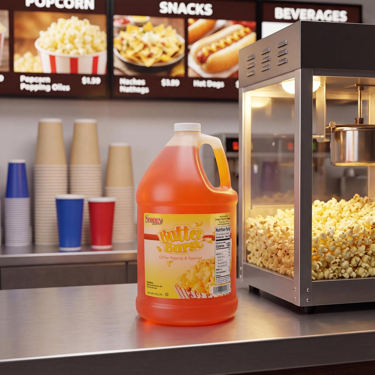 pourable at room temperature with no melting or refrigeration needed