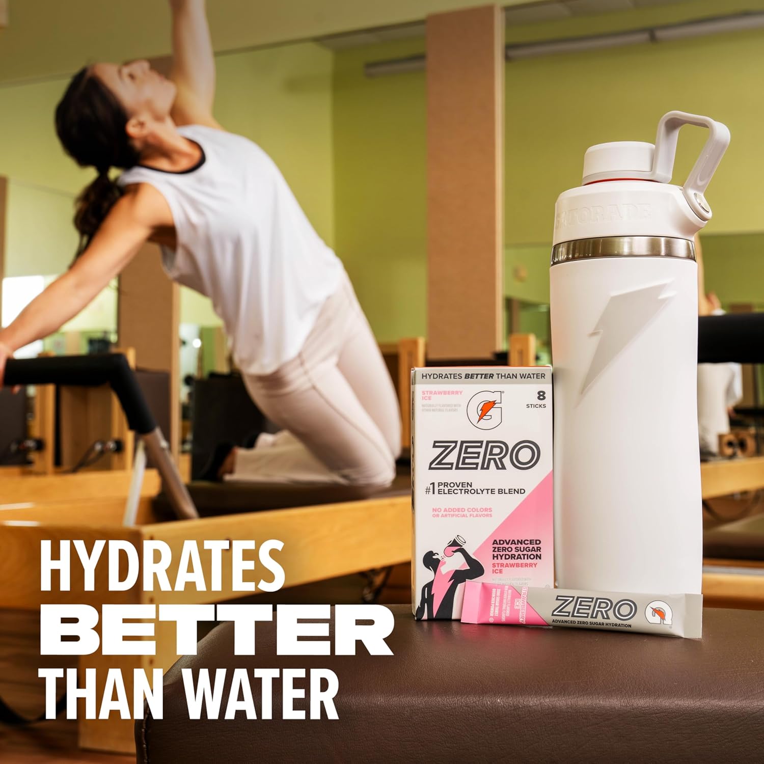 powder form that dissolves in water for customizable intensity