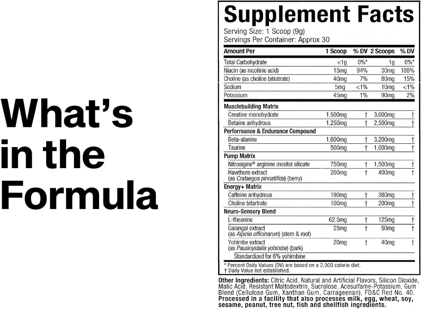 powder form with 30 servings per container, mixable with 8-16 oz of cold water
