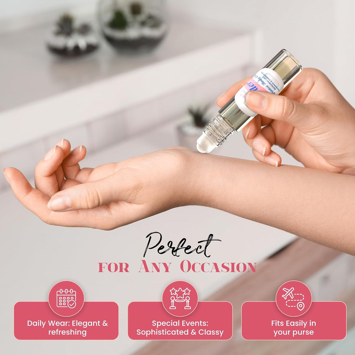 powder fresh scent theme with unisex appeal