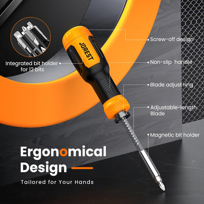 pp + abs dual-material ergonomic handle designed for comfortable grip and reduced hand fatigue