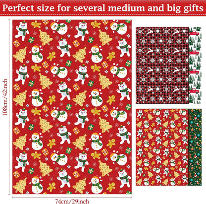 pre-folded flat-wrap construction for convenient handling and compact storage