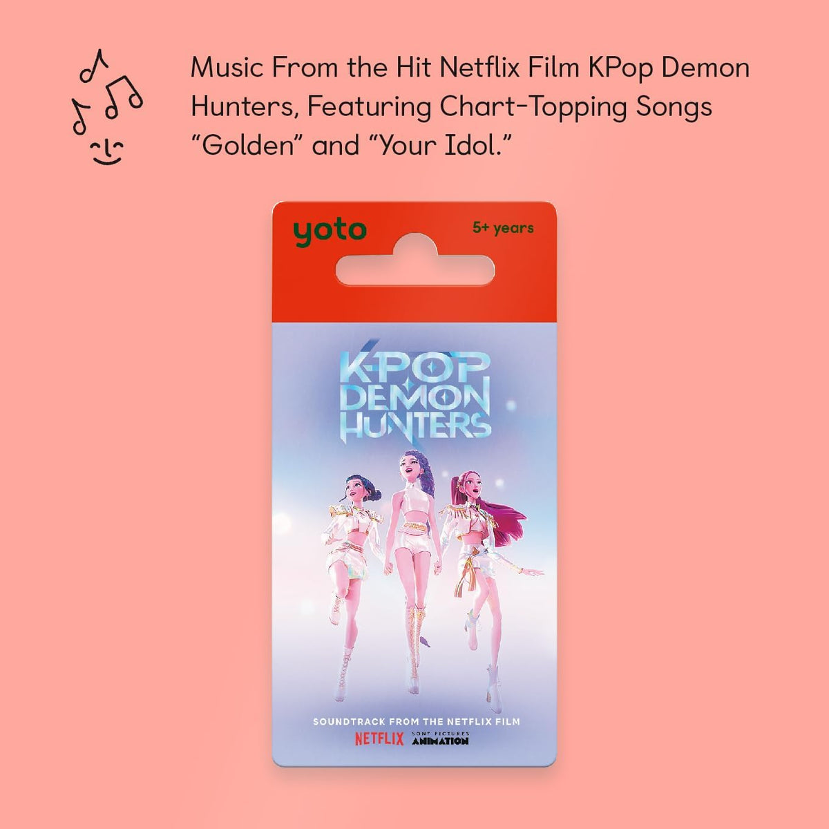 pre-loaded soundtrack from the netflix film kpop demon hunters, including 'golden' and 'your idol'