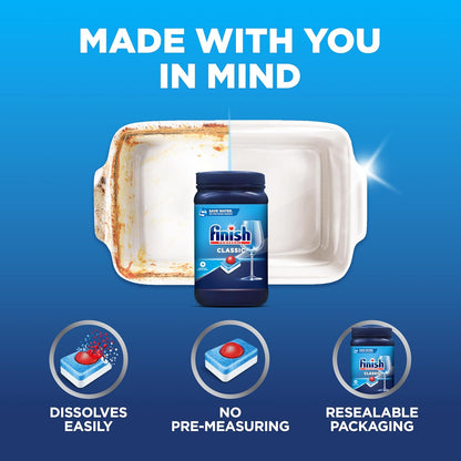 pre-measured single-dose pod format in an 84-count tub