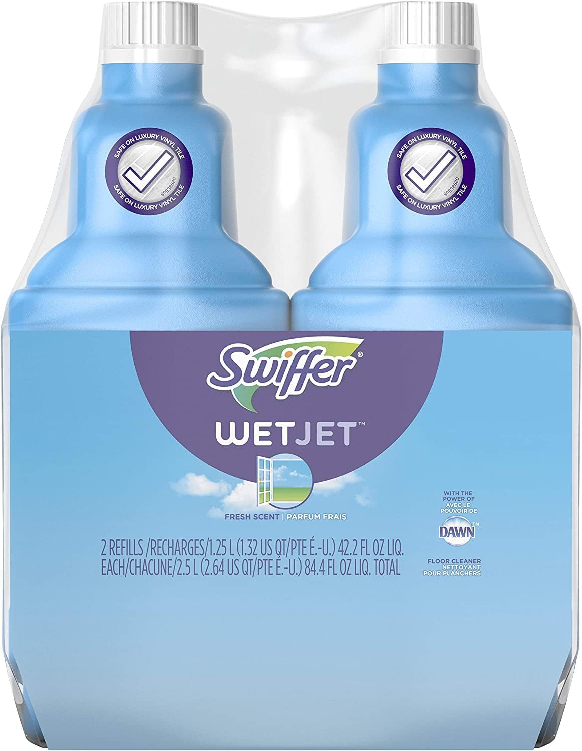 pre-mixed liquid cleaning solution (no dilution required)