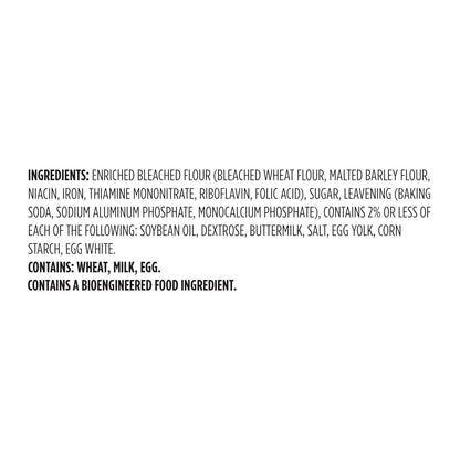 pre-mixed powder combines enriched wheat flour with baking soda and other leavening ingredients