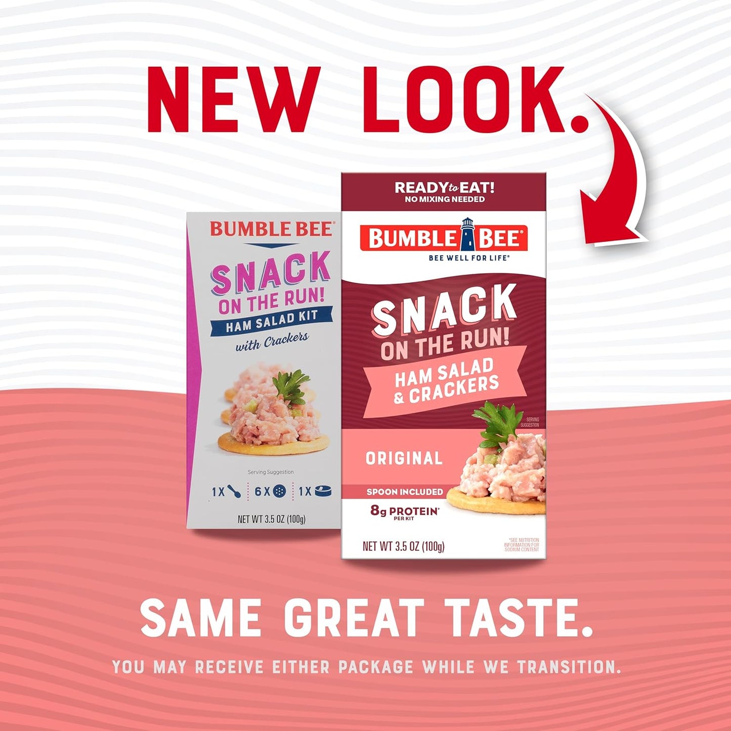 pre-mixed, ready-to-eat format — just open the box