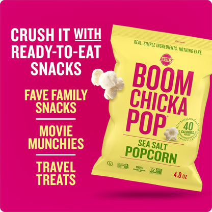 pre-popped and ready-to-eat format