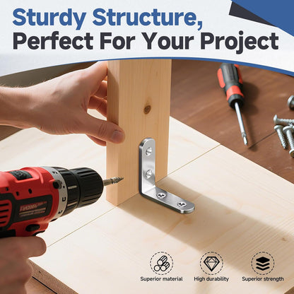 precise 90-degree right-angle geometry for structural joints