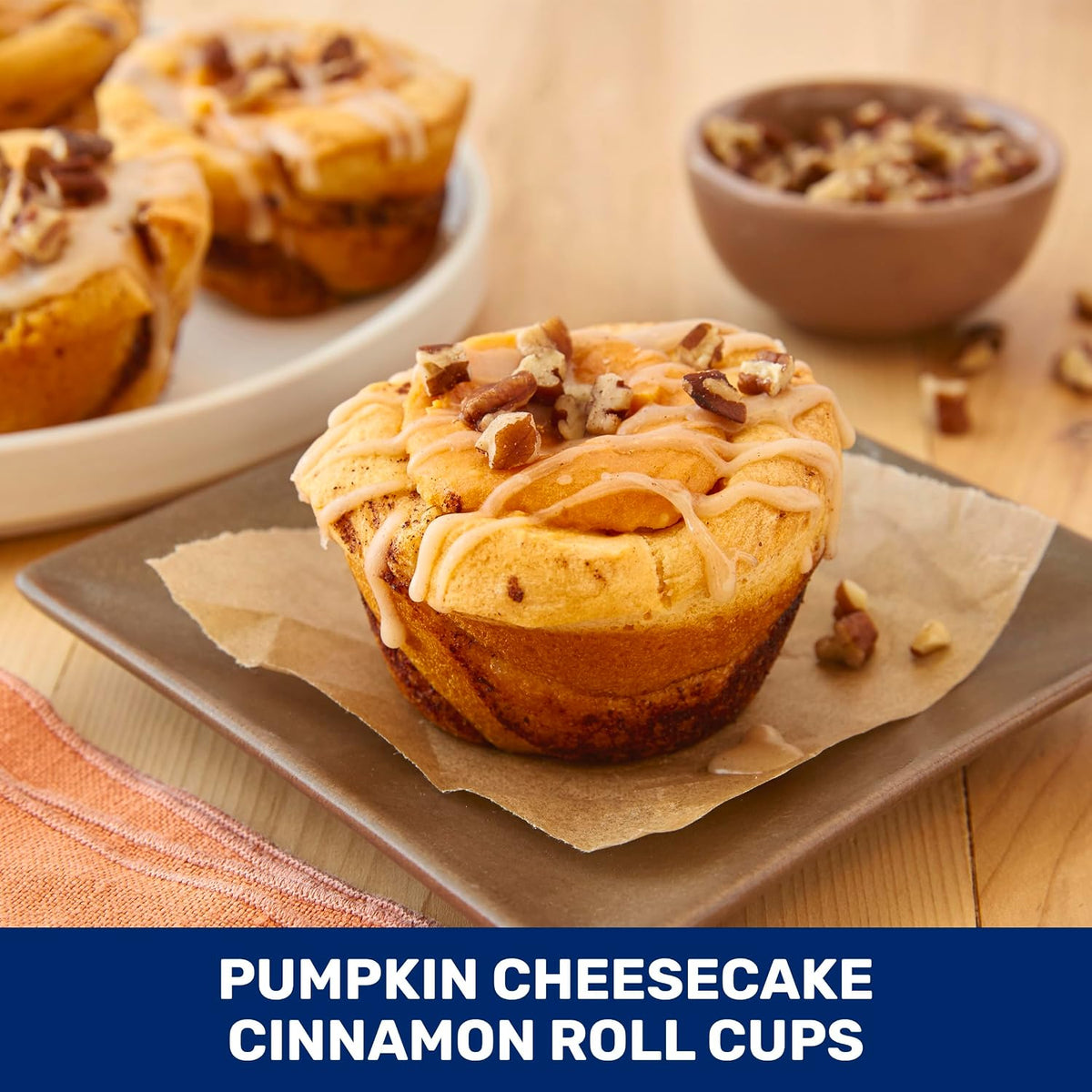 premade pumpkin spice icing