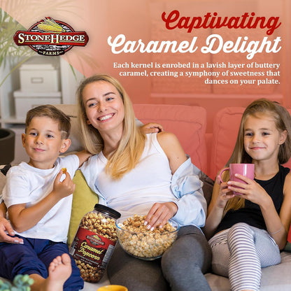 premium popped corn with balanced sweetness, even coating, and a light crisp texture