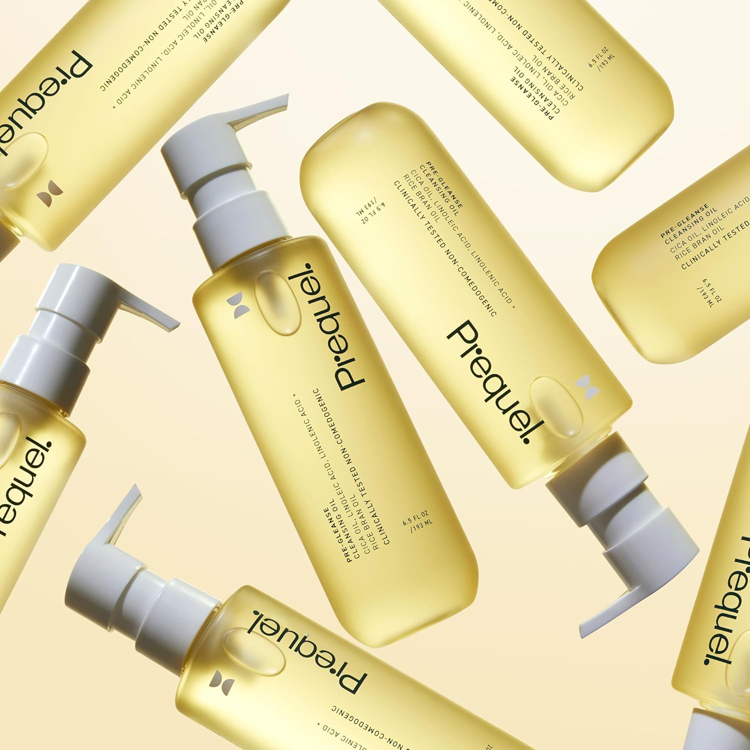 Prequel Skin Pre-Gleanse Oil Cleanser – Effortless Single-Bottle Cleansing Step, Clean-Rinse Emulsifying Formula