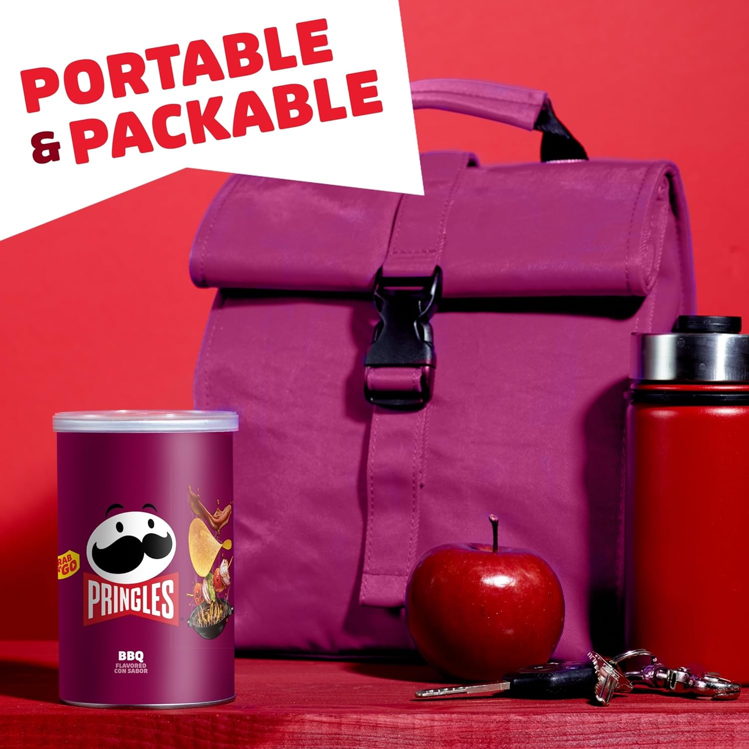 Pringles Grab-and-Go Crisps – Quick Workday Snacks for Remote Workers and Study Sessions