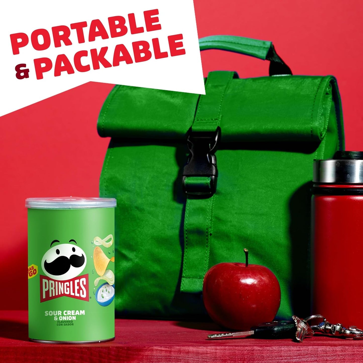 Pringles Grab-and-Go Crisps – Quick Workday Snacks for Remote Workers and Study Sessions