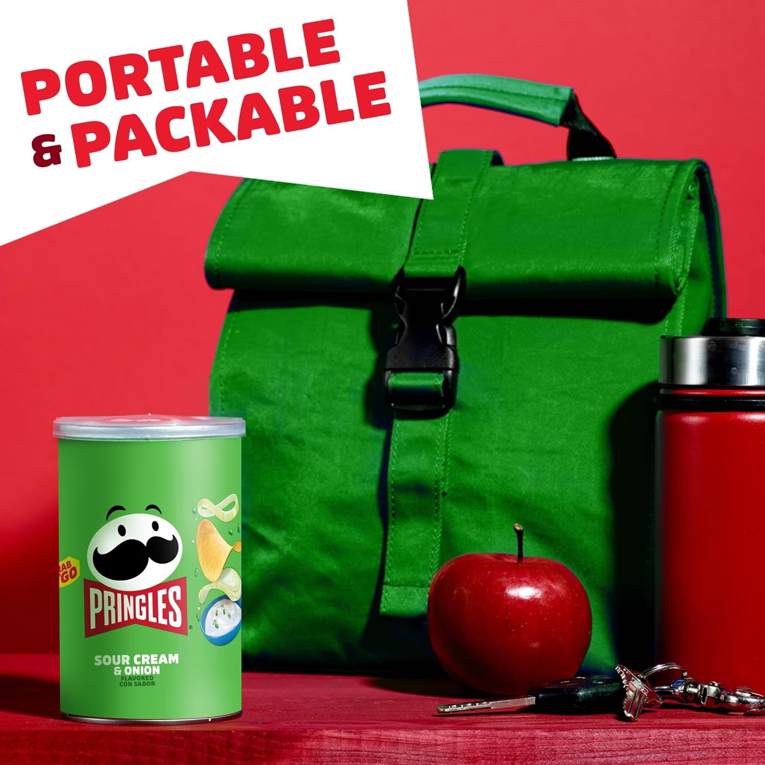 Pringles Grab-and-Go Crisps – Quick Workday Snacks for Remote Workers and Study Sessions