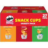 Pringles Potato Crisps Chips, Stackable Snack Cup Variety, Bulk Back-to-School Snacks for Class Parties and Family Movie Night
