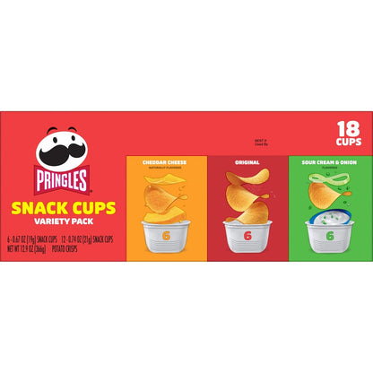 Pringles Single-Serve Snack Cups – Thoughtful Housewarming Gift for New Neighbors and Hosts