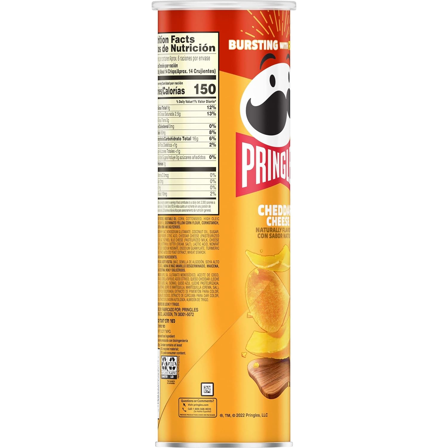 Pringles Stackable Chips – Mess-Free Lunchbox Snack for Back-to-School