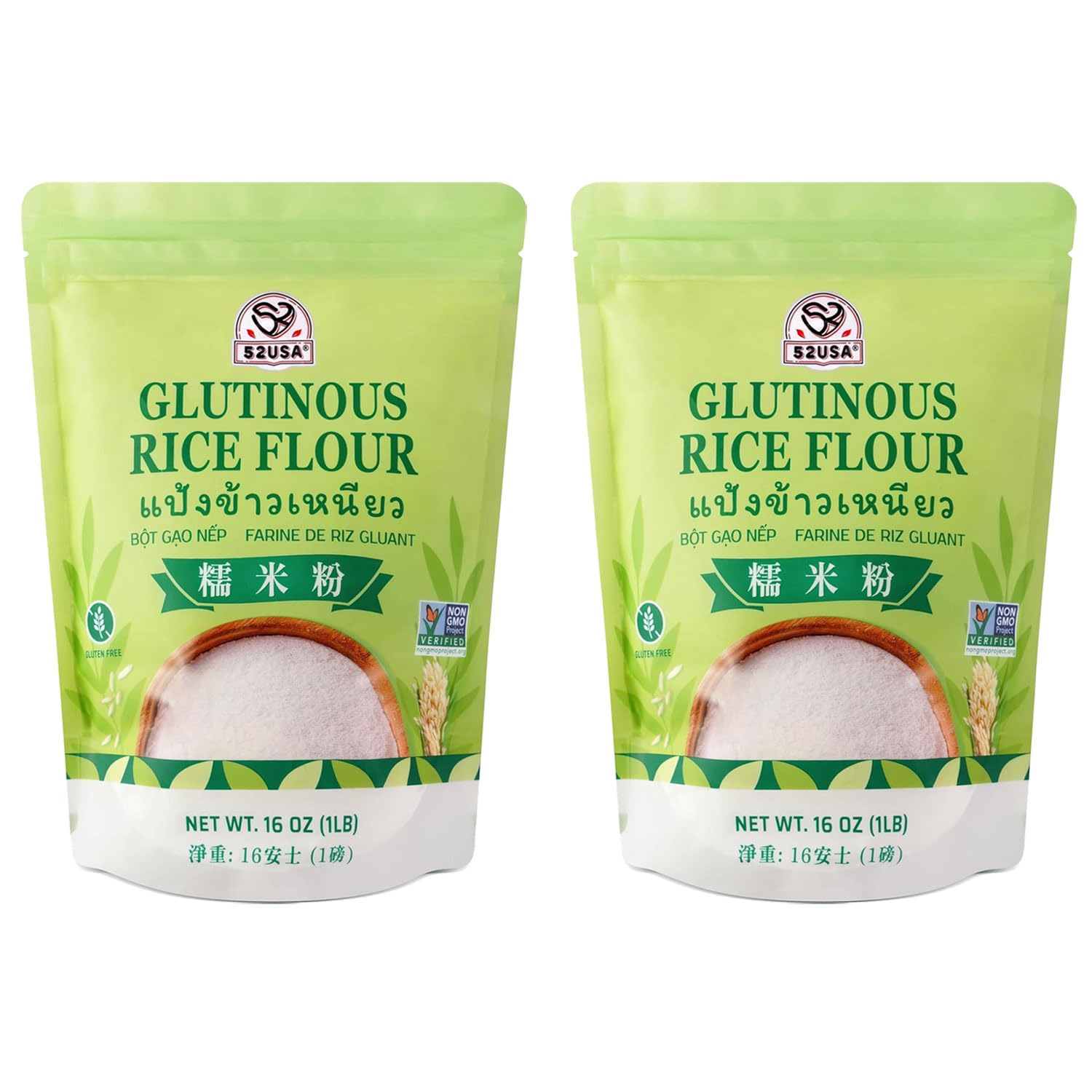 product of thailand, sourced where premium glutinous rice is grown