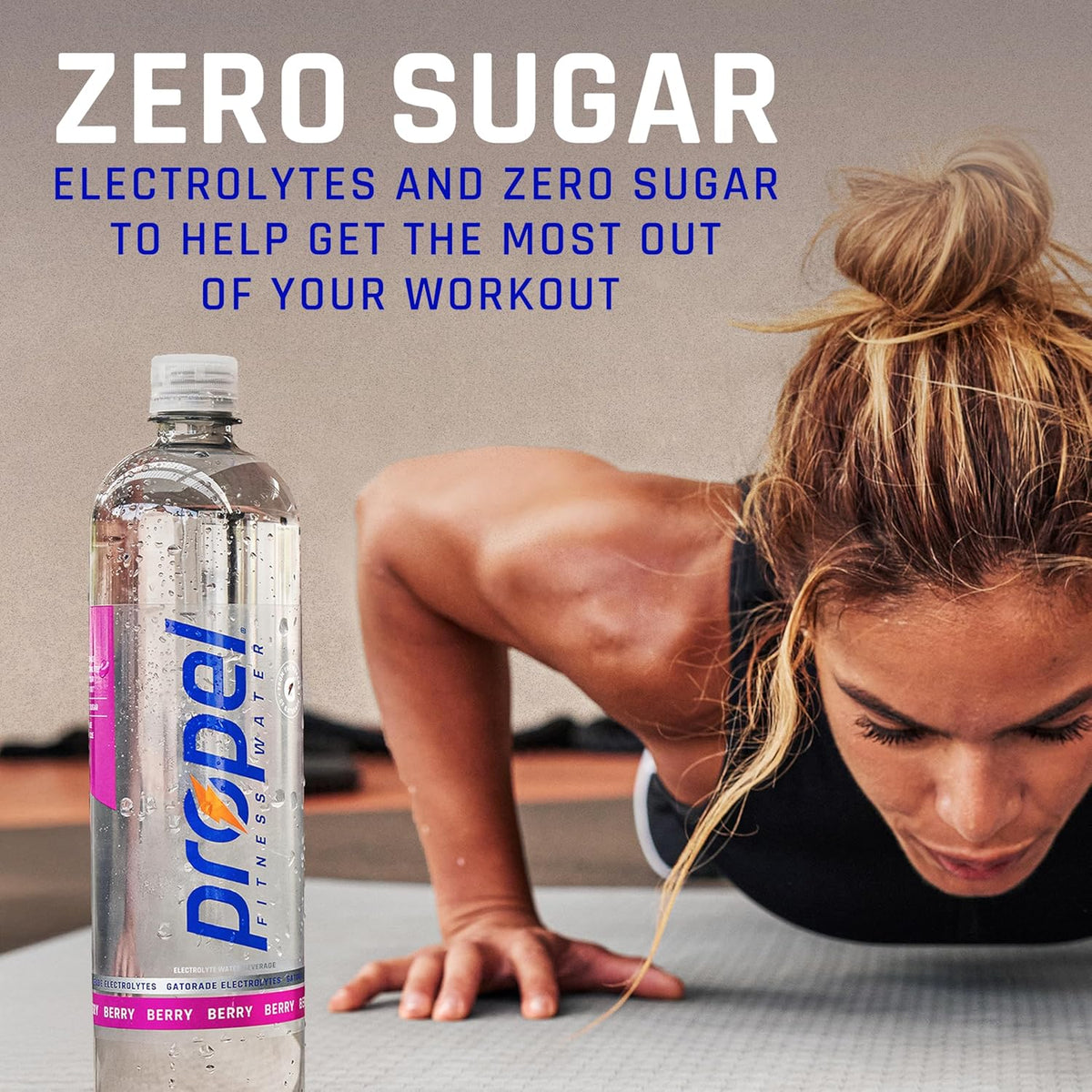 Propel Enhanced Water – Desk-Side Hydration for Busy Professionals, Sugar Free Vitamin Bottles