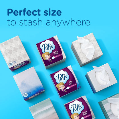 Puffs Sensitive Skin Tissue Pack – Holiday Hostess Gift and Housewarming Essential