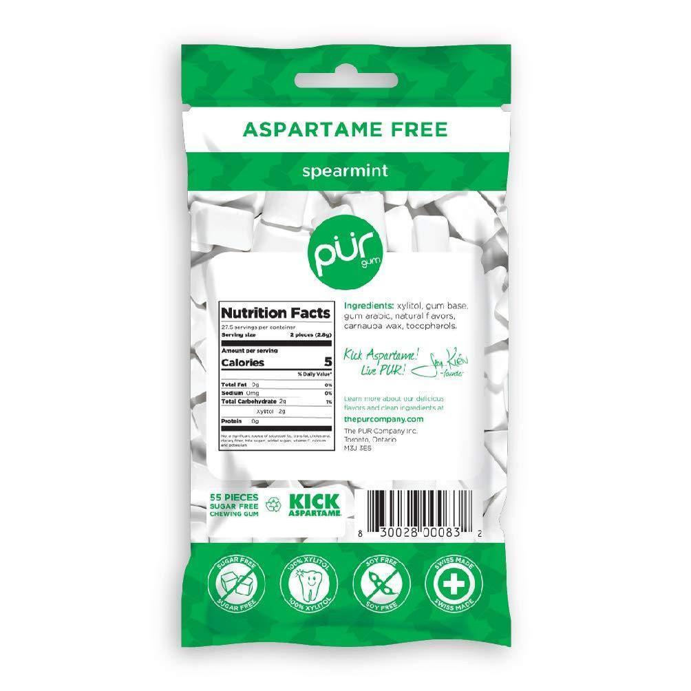 Pur Gum Variety Pack - After-School Treat for Kids Avoiding Artificial Sweeteners, Xylitol Variety